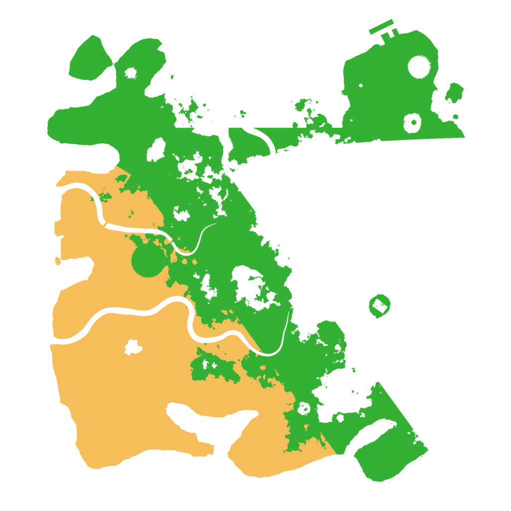 Biome Rust Map: Procedural Map, Size: 4000, Seed: 777228777