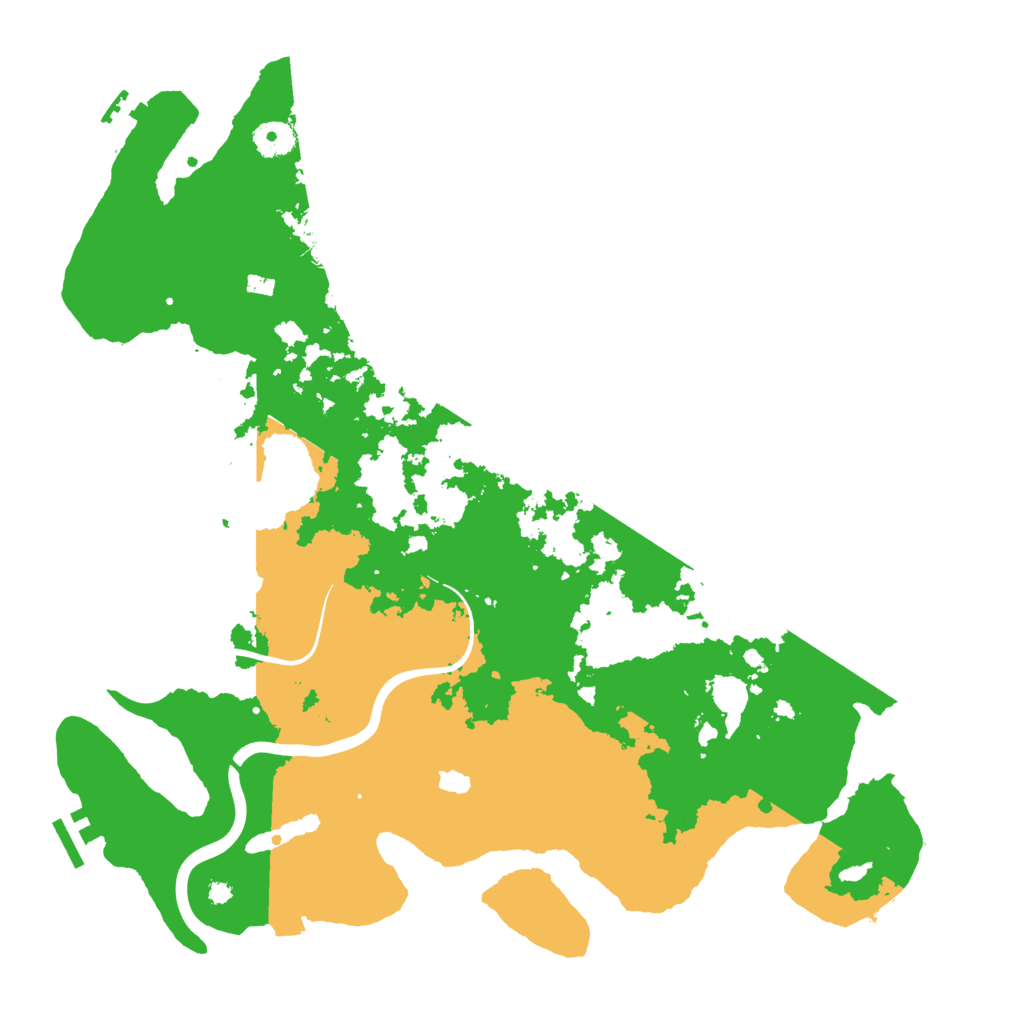 Biome Rust Map: Procedural Map, Size: 4000, Seed: 775196562