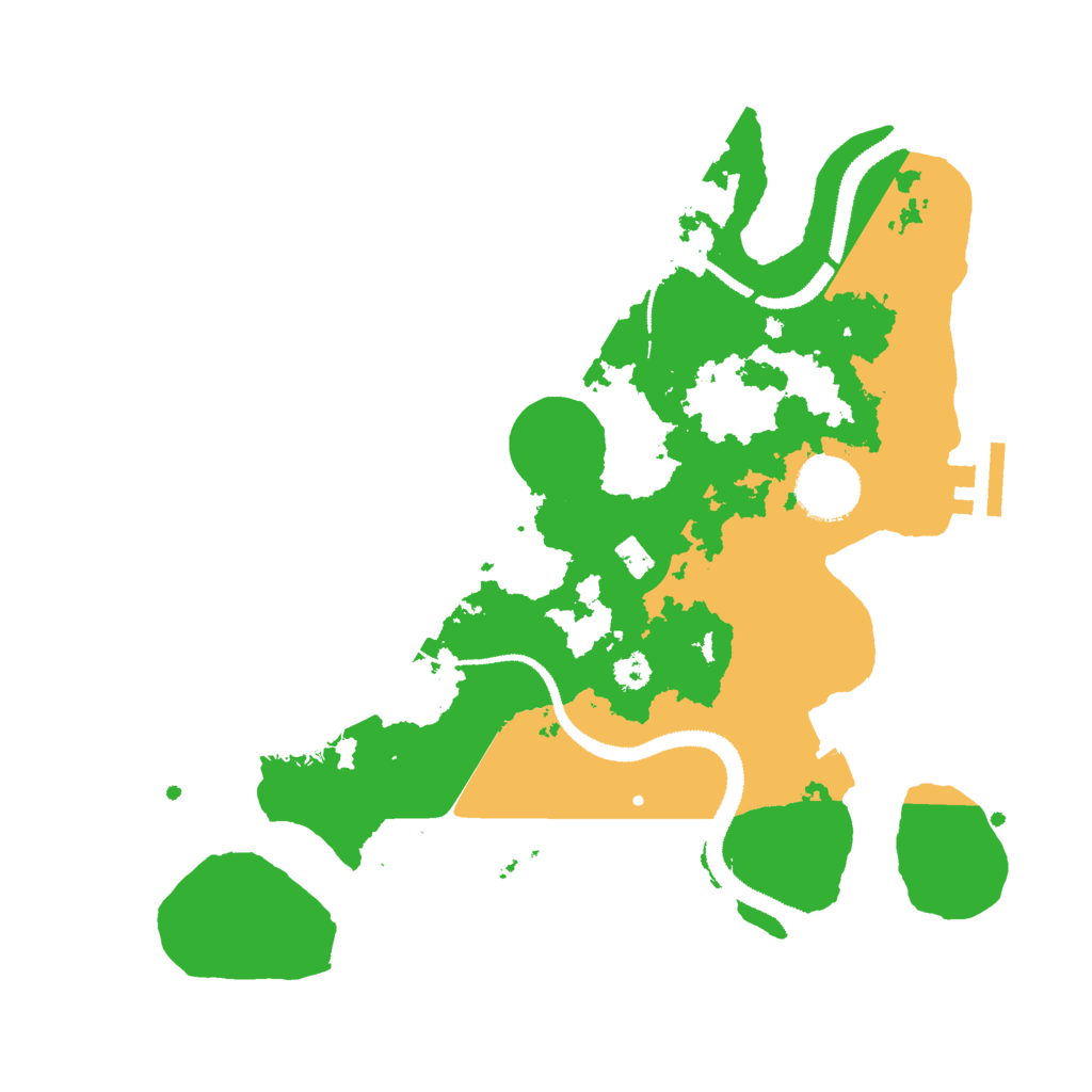 Biome Rust Map: Procedural Map, Size: 3000, Seed: 7978