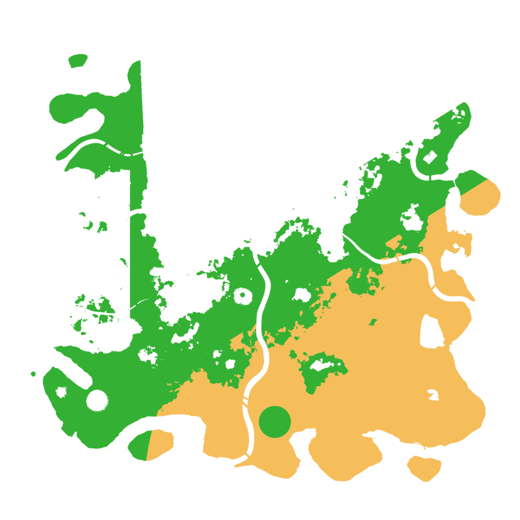 Biome Rust Map: Procedural Map, Size: 4300, Seed: 1915231678