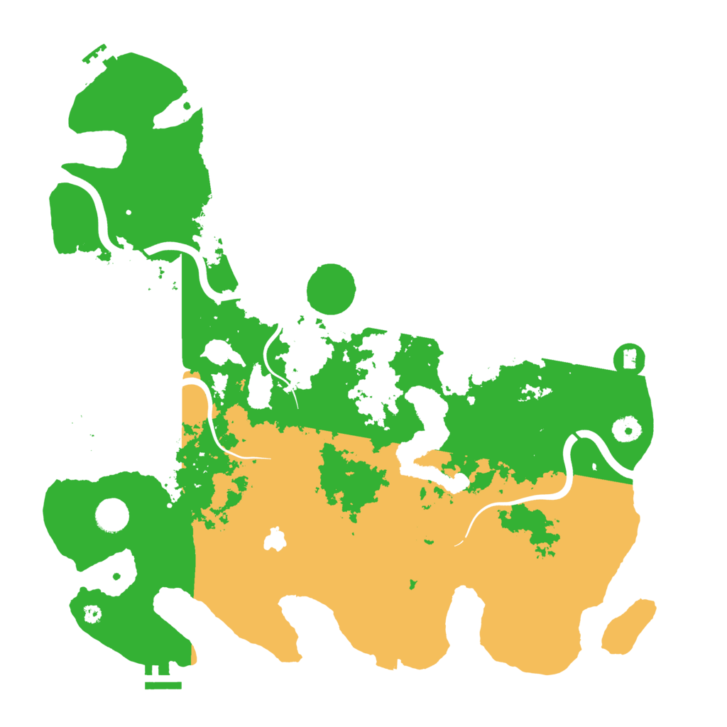 Biome Rust Map: Procedural Map, Size: 4000, Seed: 825159