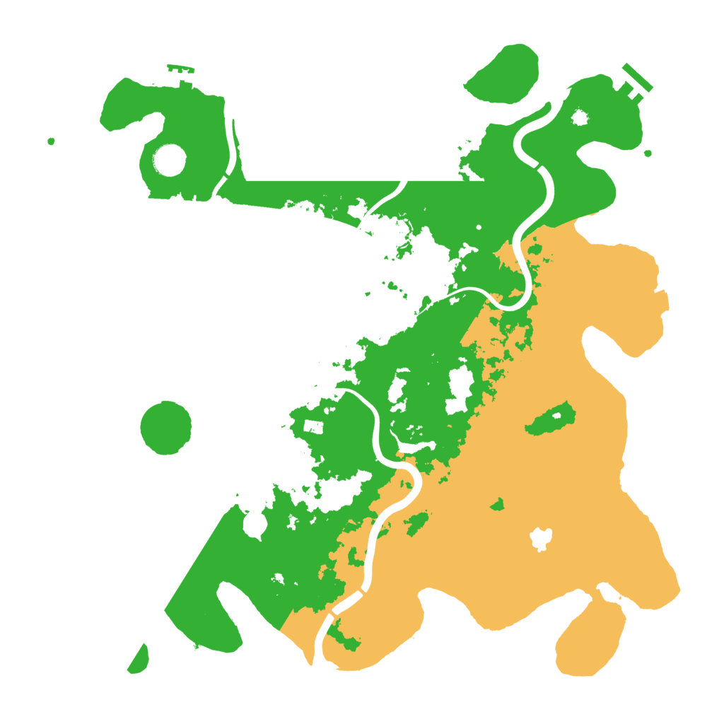 Biome Rust Map: Procedural Map, Size: 4000, Seed: 8004581