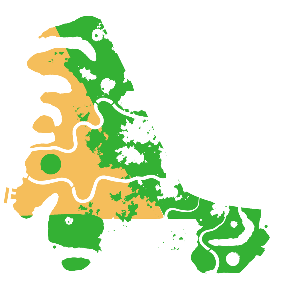Biome Rust Map: Procedural Map, Size: 3750, Seed: 1953484434