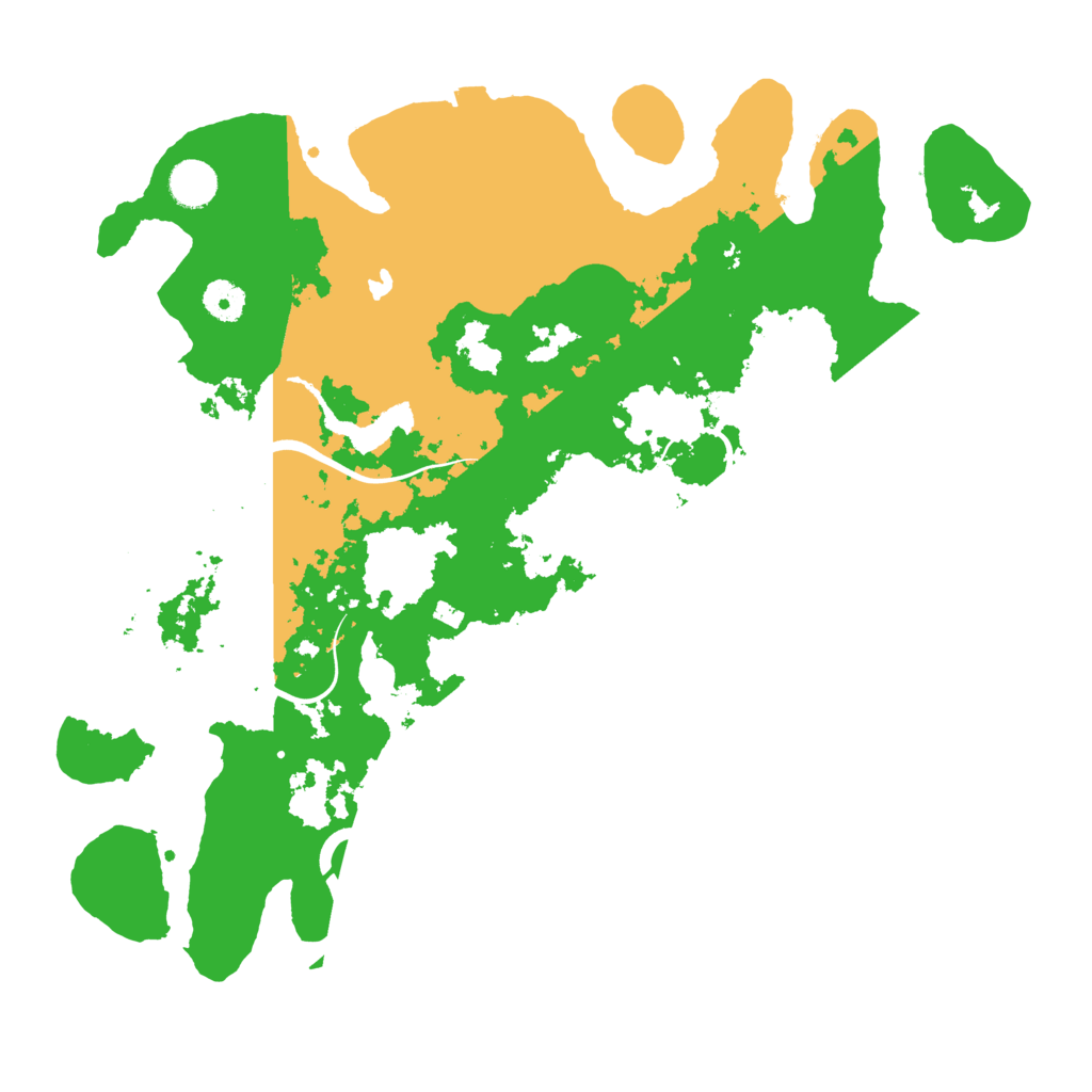 Biome Rust Map: Procedural Map, Size: 4000, Seed: 851846555