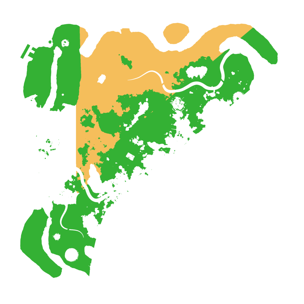 Biome Rust Map: Procedural Map, Size: 4000, Seed: 895769084
