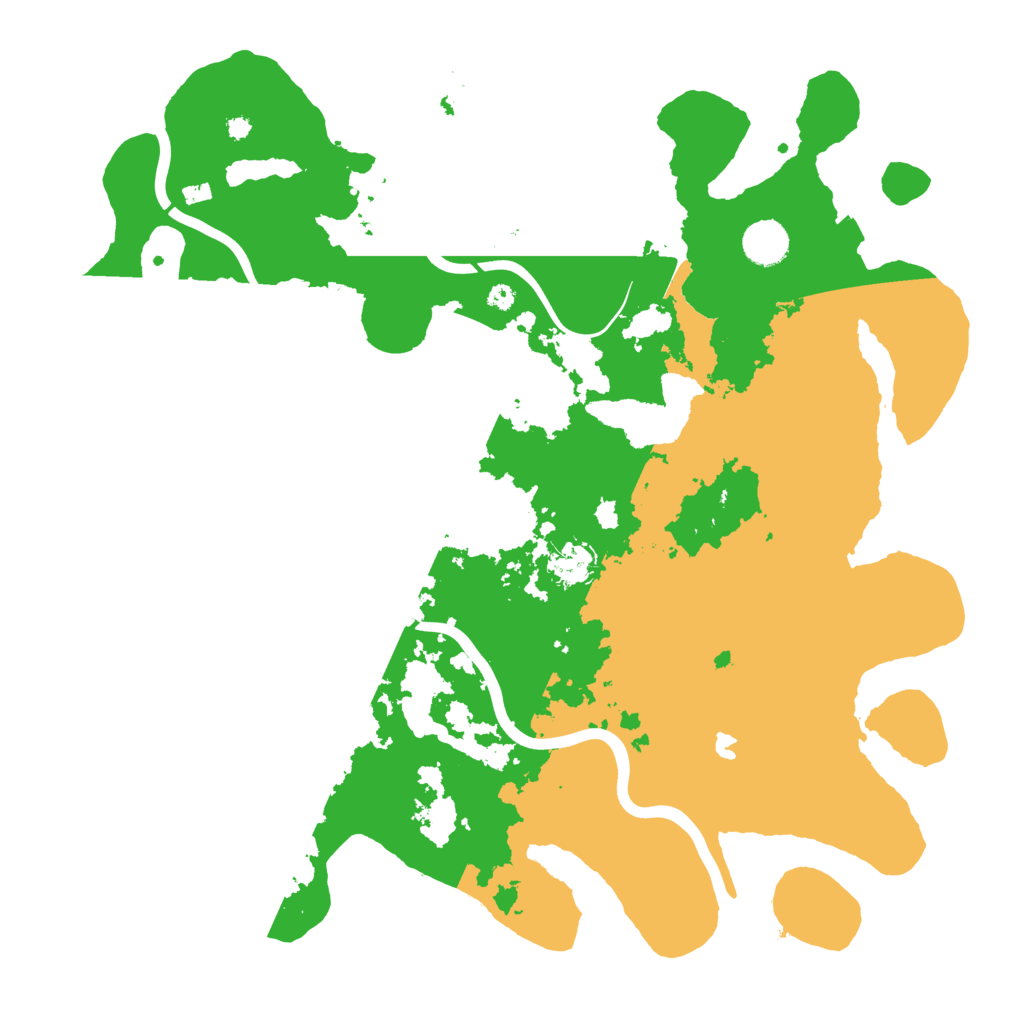 Biome Rust Map: Procedural Map, Size: 4000, Seed: 207294411