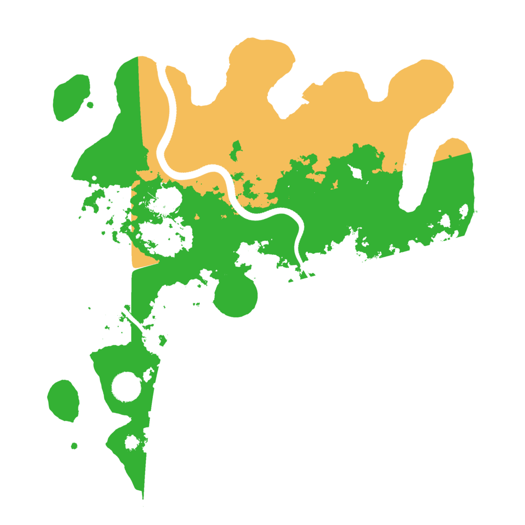 Biome Rust Map: Procedural Map, Size: 3250, Seed: 1508462864
