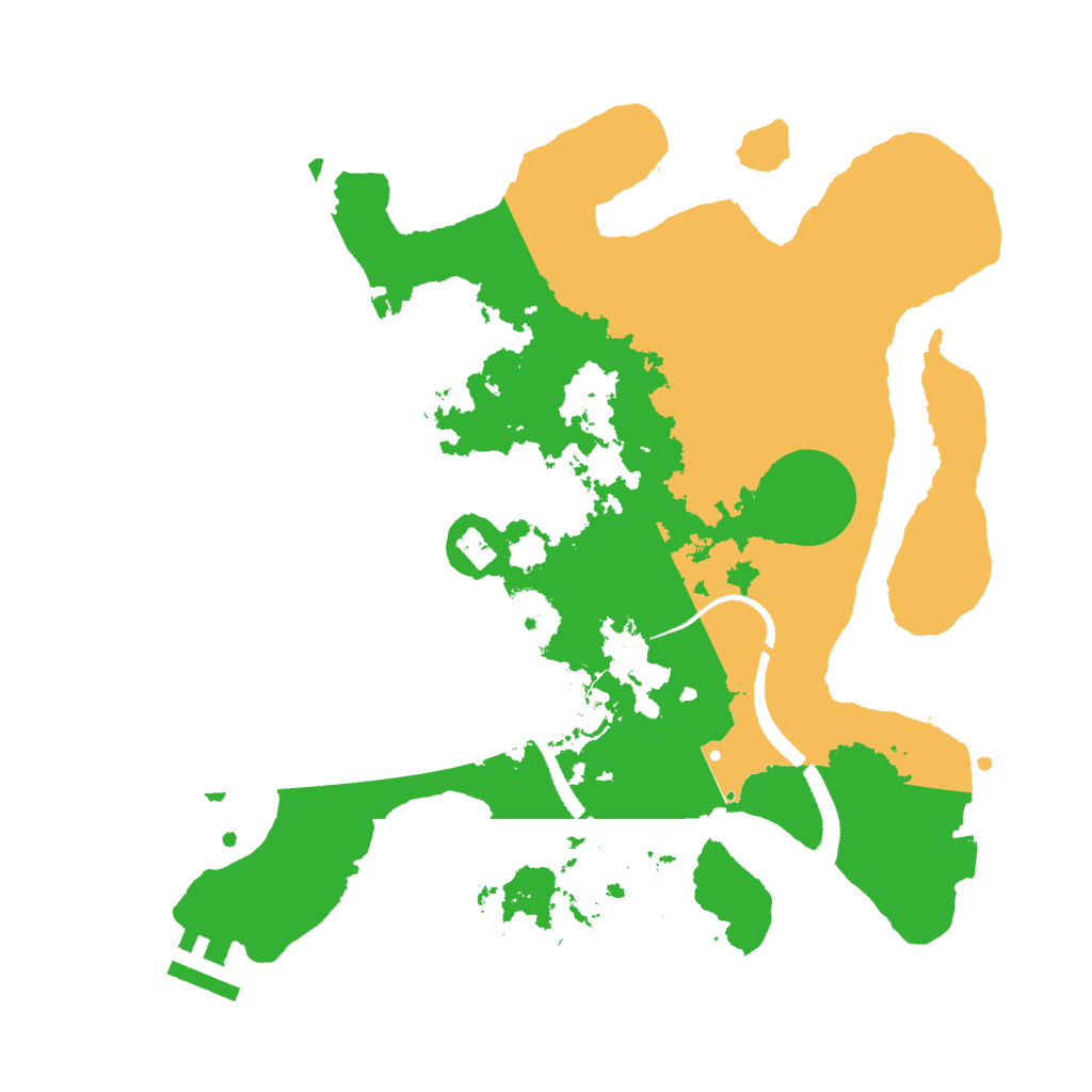 Biome Rust Map: Procedural Map, Size: 3000, Seed: 1882500264