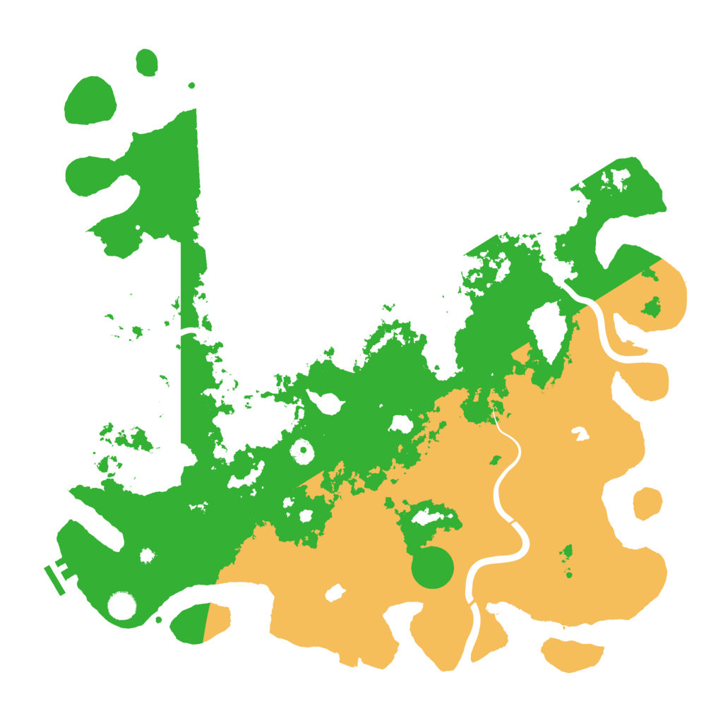 Biome Rust Map: Procedural Map, Size: 4500, Seed: 1915231678