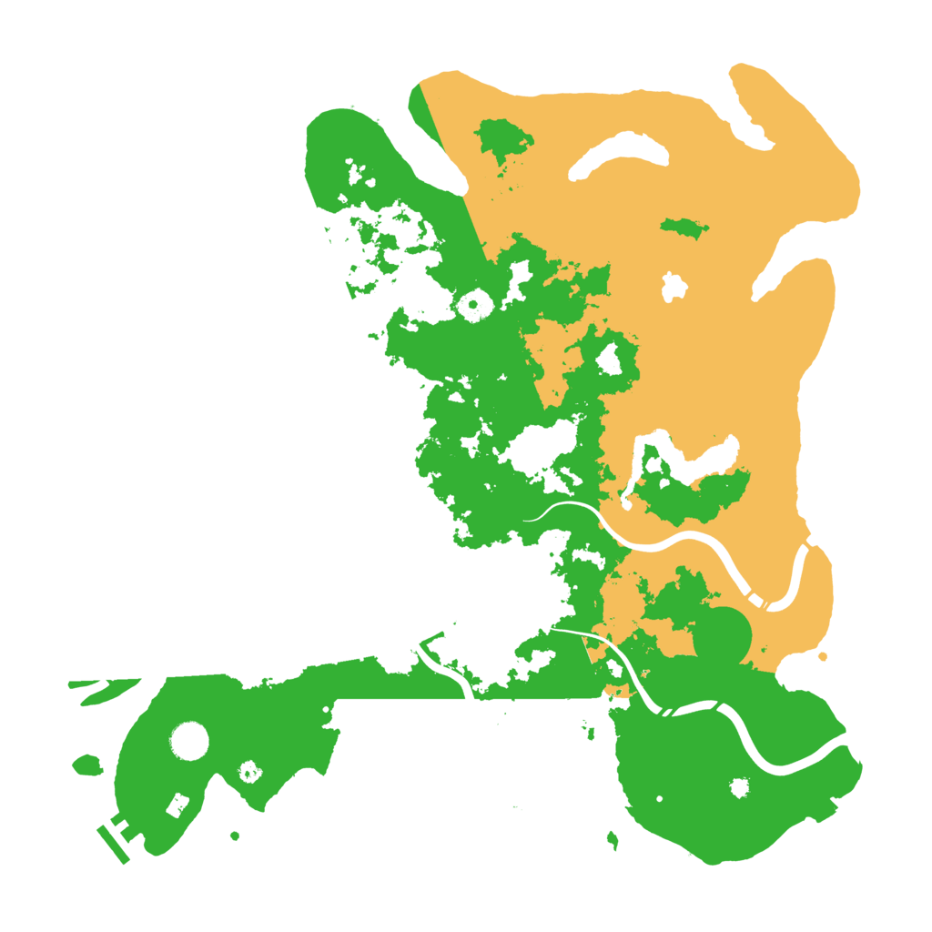 Biome Rust Map: Procedural Map, Size: 4250, Seed: 1442235373