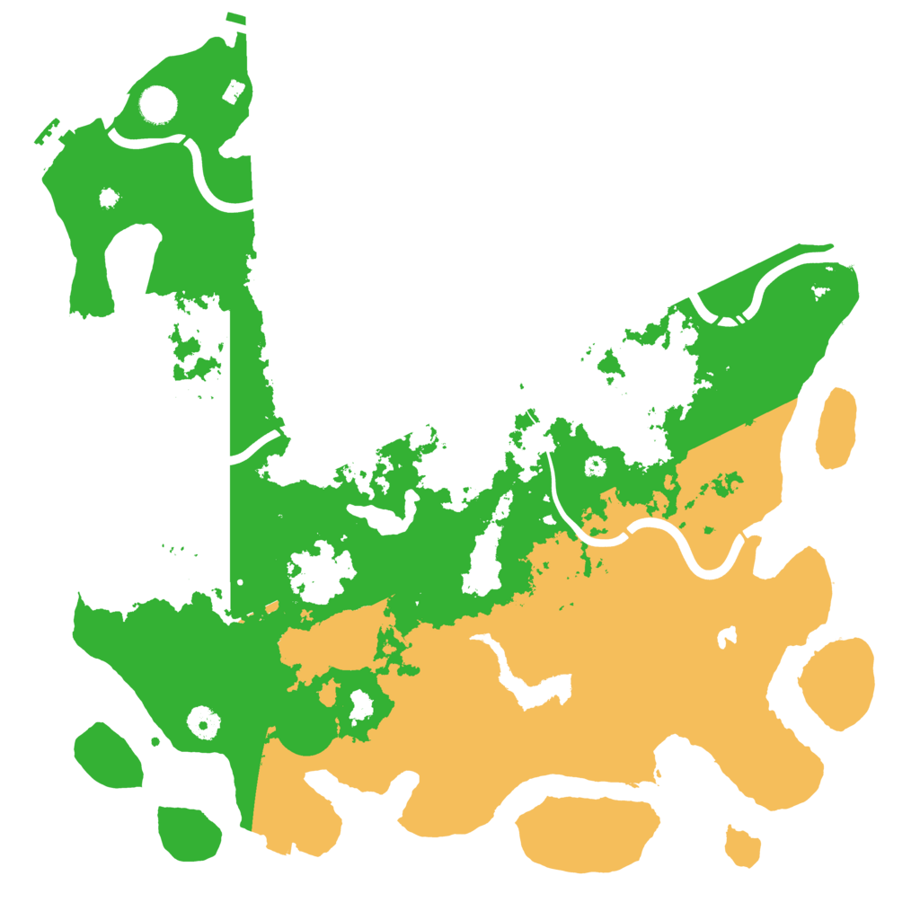 Biome Rust Map: Procedural Map, Size: 4250, Seed: 51306276