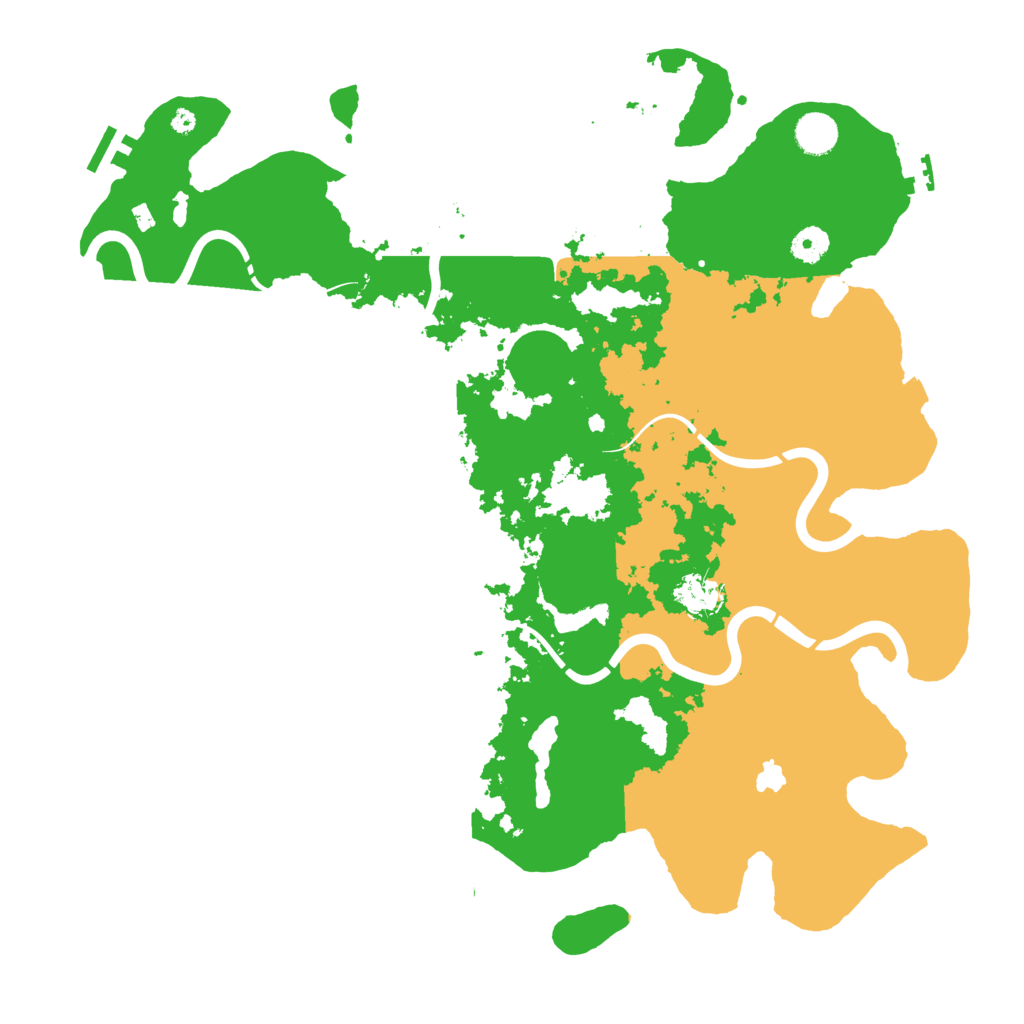 Biome Rust Map: Procedural Map, Size: 4250, Seed: 4812900