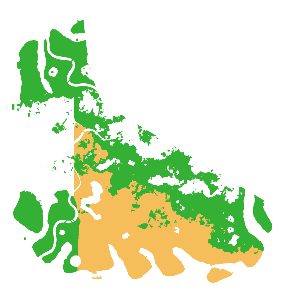 Biome Rust Map: Procedural Map, Size: 4800, Seed: 1211941771
