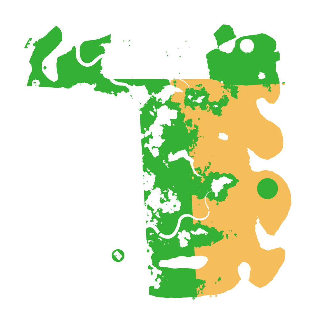 Biome Rust Map: Procedural Map, Size: 4000, Seed: 426312330