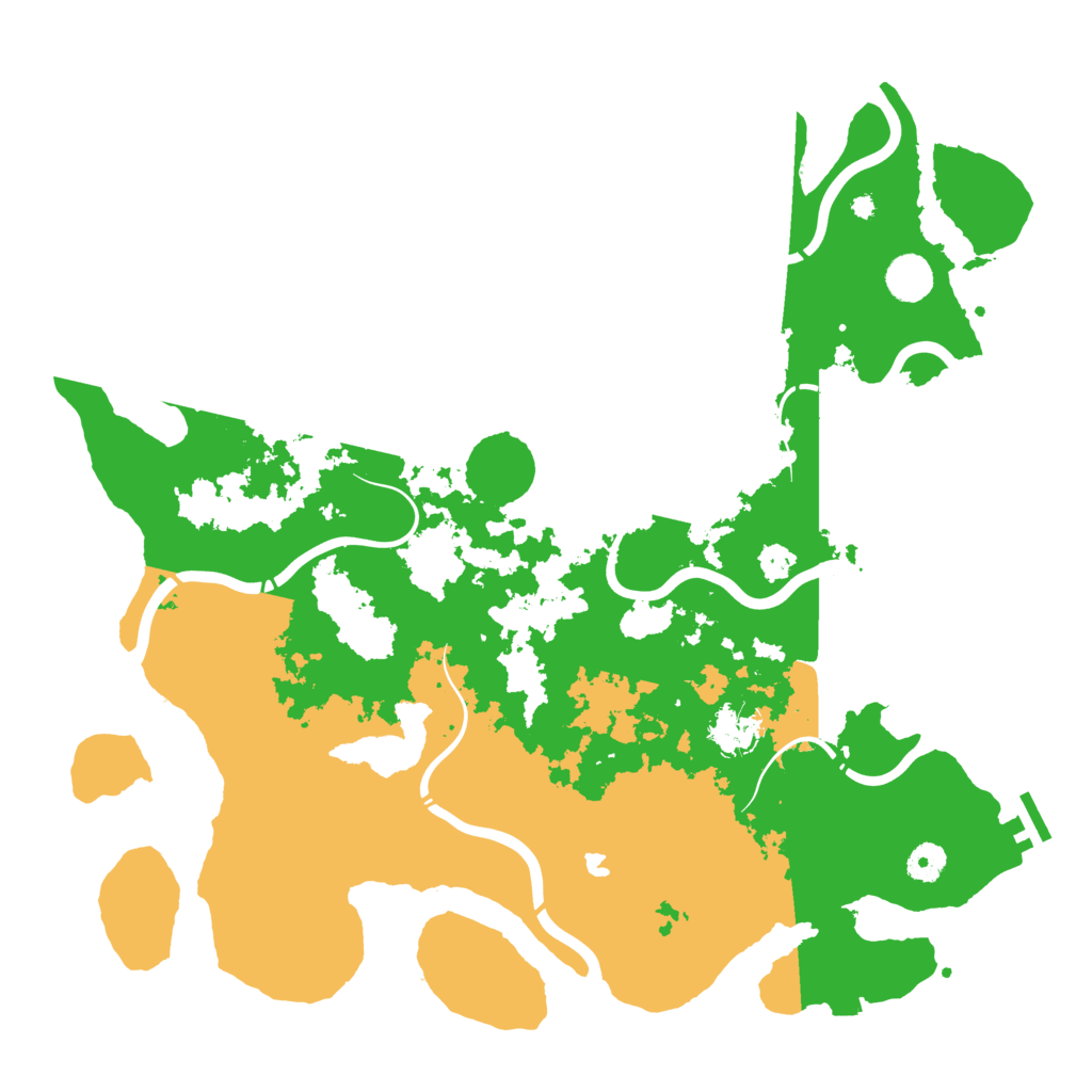 Biome Rust Map: Procedural Map, Size: 4250, Seed: 980137542