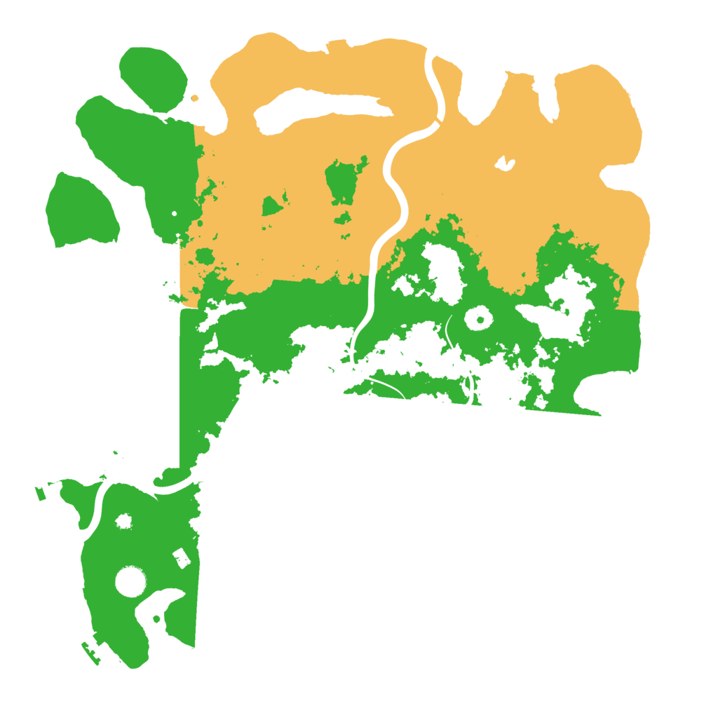 Biome Rust Map: Procedural Map, Size: 4096, Seed: 660034796