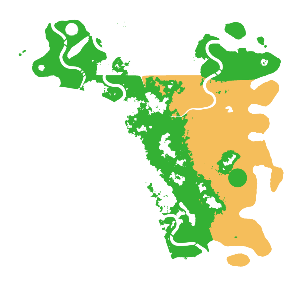 Biome Rust Map: Procedural Map, Size: 4250, Seed: 6385