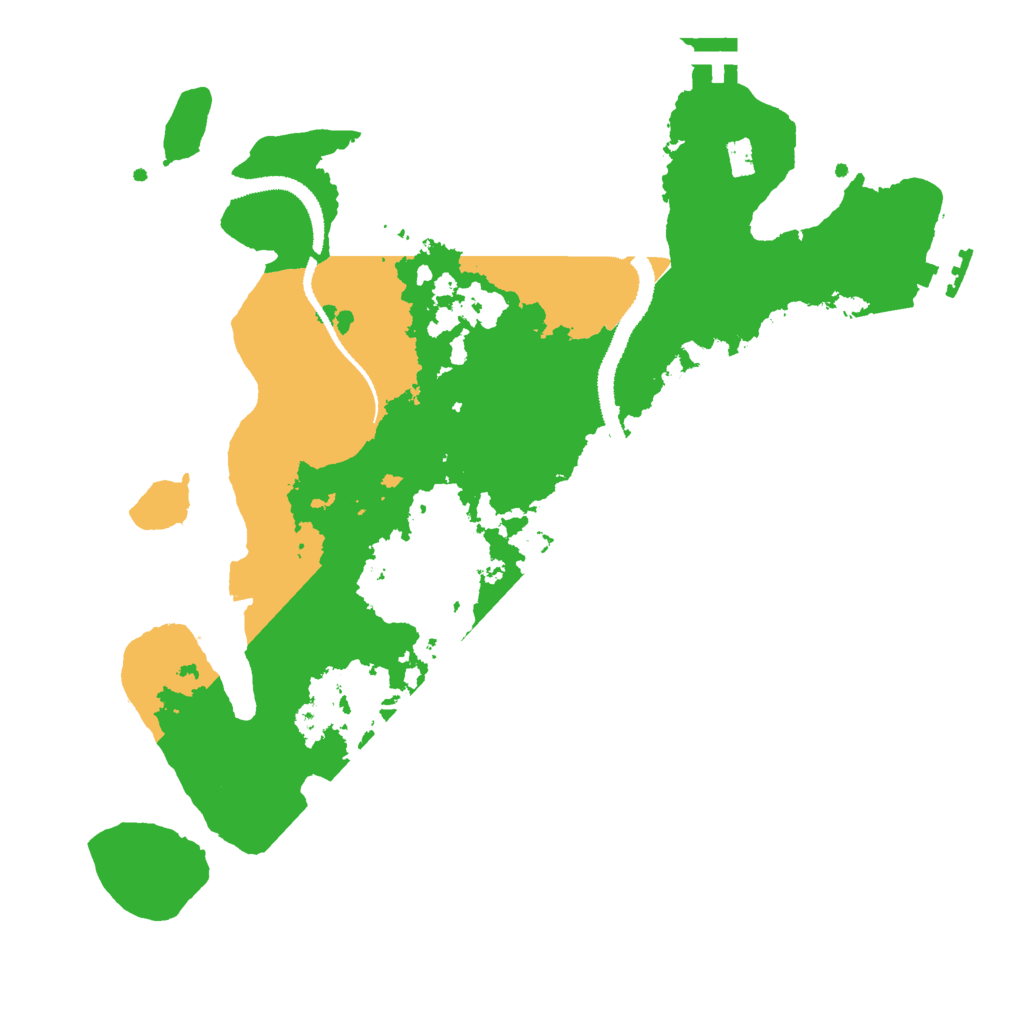 Biome Rust Map: Procedural Map, Size: 3000, Seed: 583758