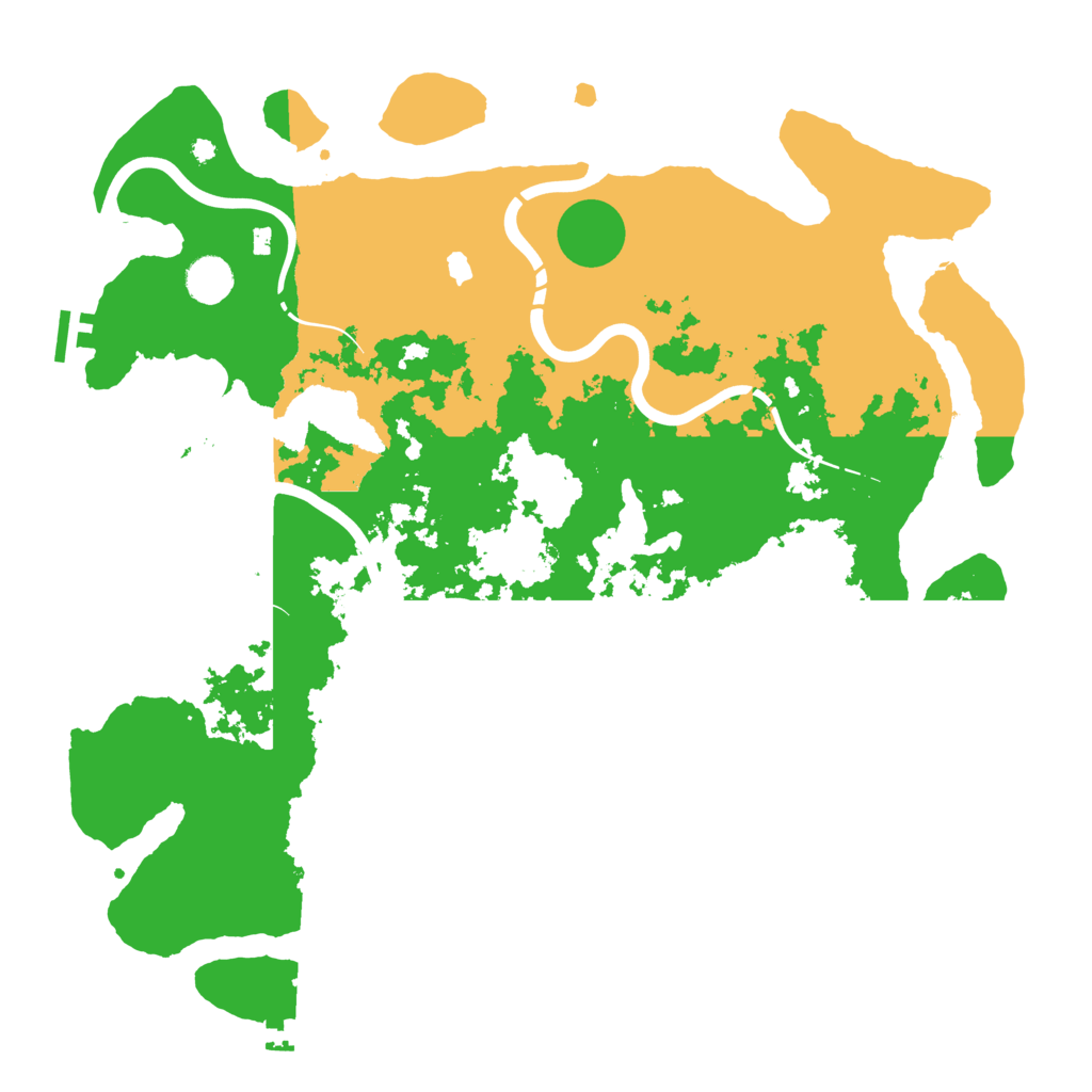 Biome Rust Map: Procedural Map, Size: 4250, Seed: 76933