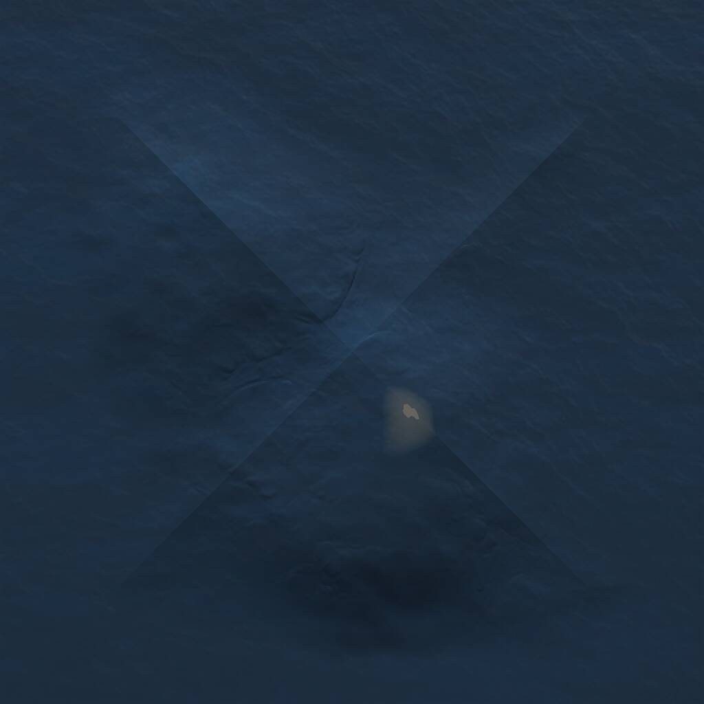 Rust Map: Procedural Map, Size: 1000, Seed: 441159506, 1 Monuments