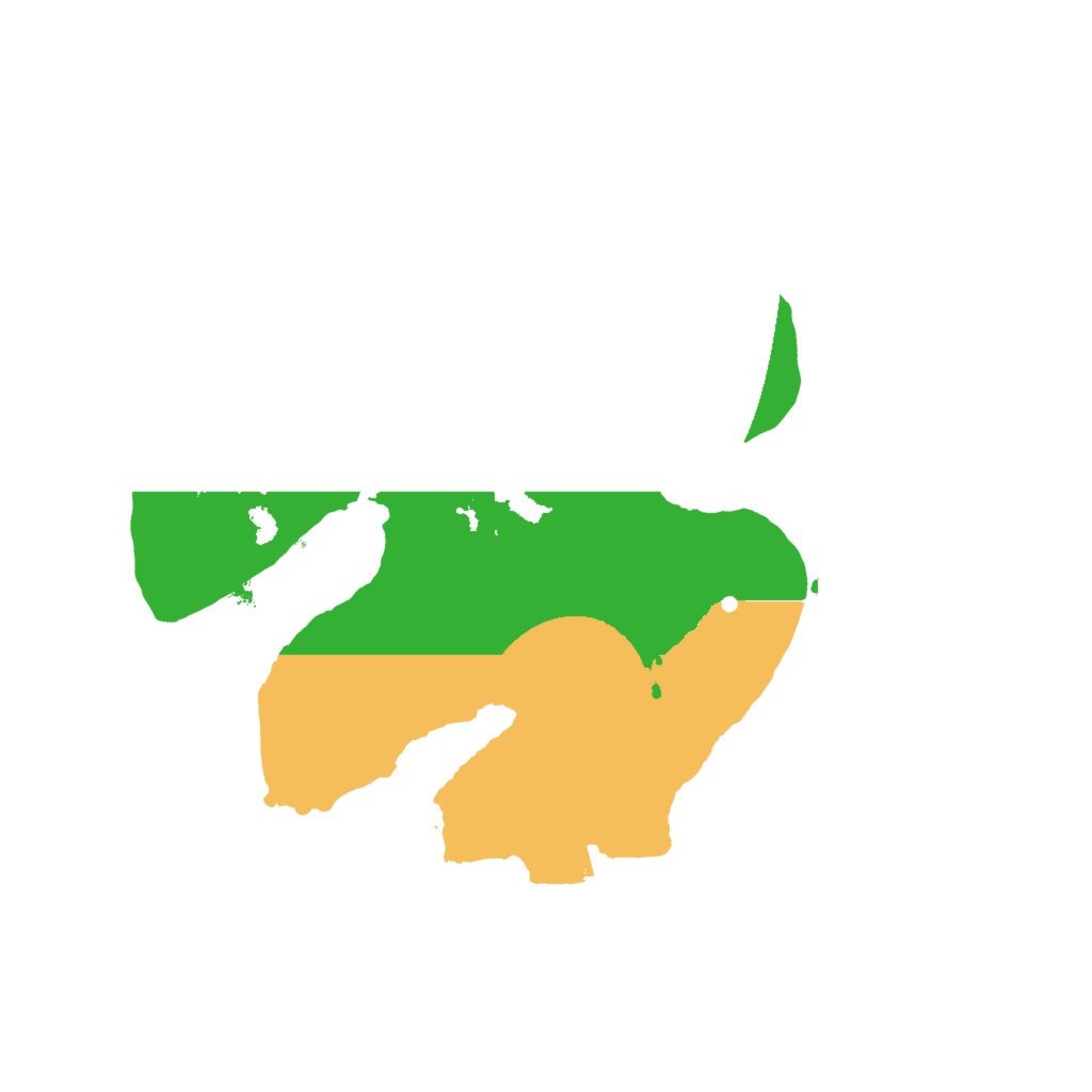 Biome Rust Map: Procedural Map, Size: 2000, Seed: 703324703