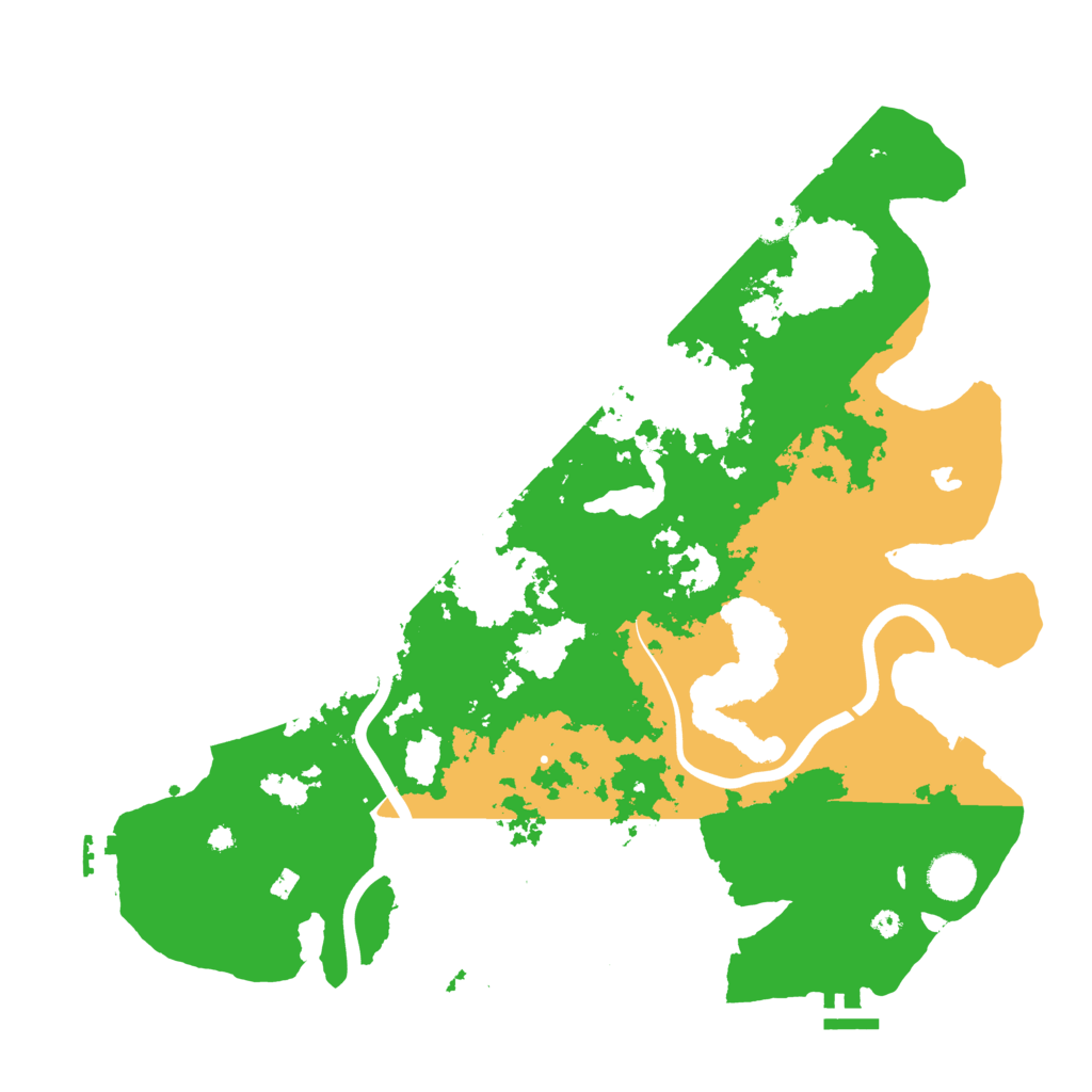Biome Rust Map: Procedural Map, Size: 4000, Seed: 1151510078