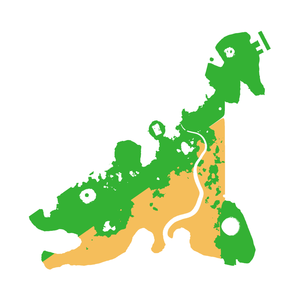 Biome Rust Map: Procedural Map, Size: 3000, Seed: 1271186430