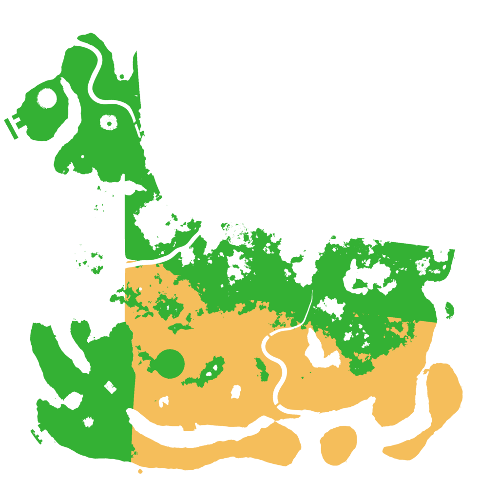 Biome Rust Map: Procedural Map, Size: 4500, Seed: 1604071209