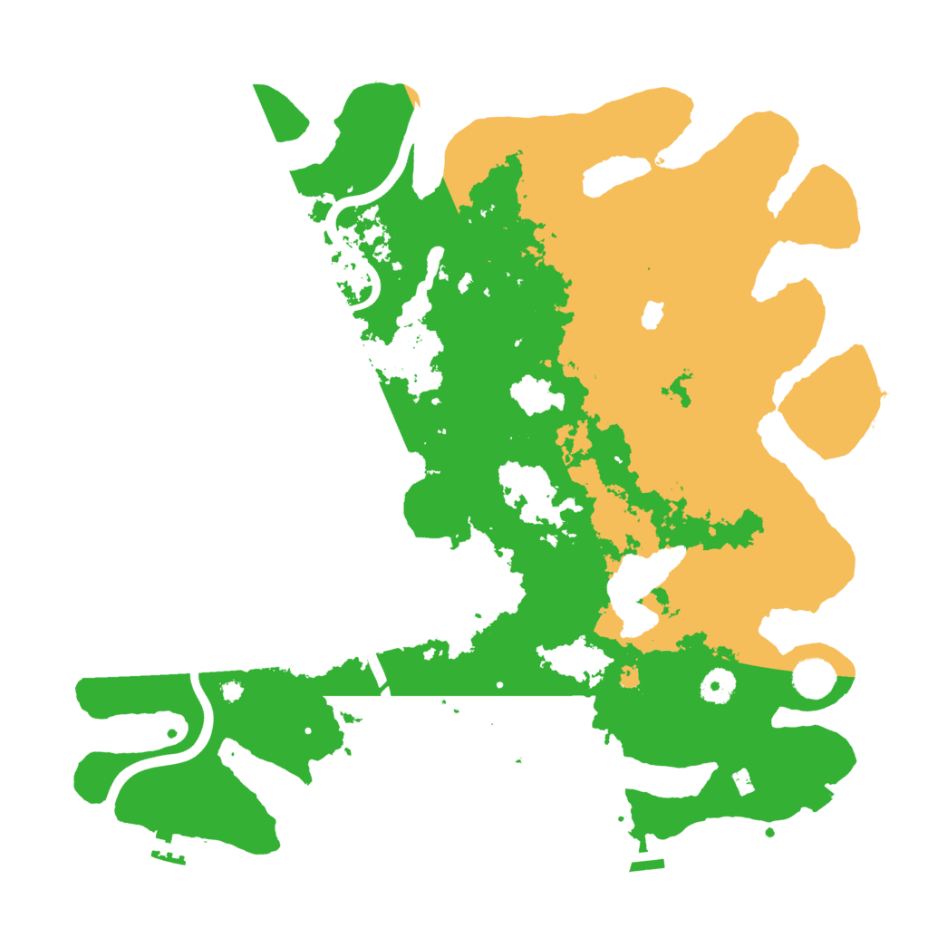 Biome Rust Map: Procedural Map, Size: 4000, Seed: 1987344906