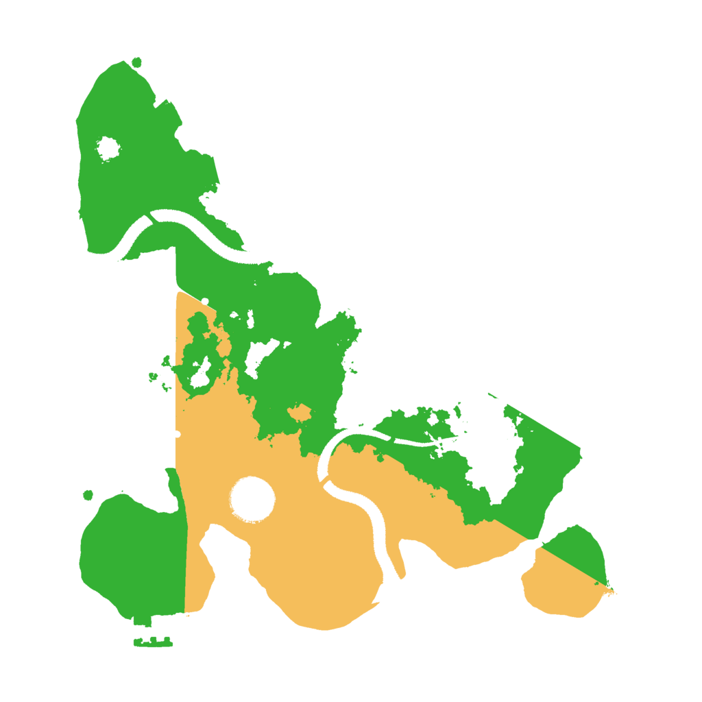 Biome Rust Map: Procedural Map, Size: 2750, Seed: 893811470