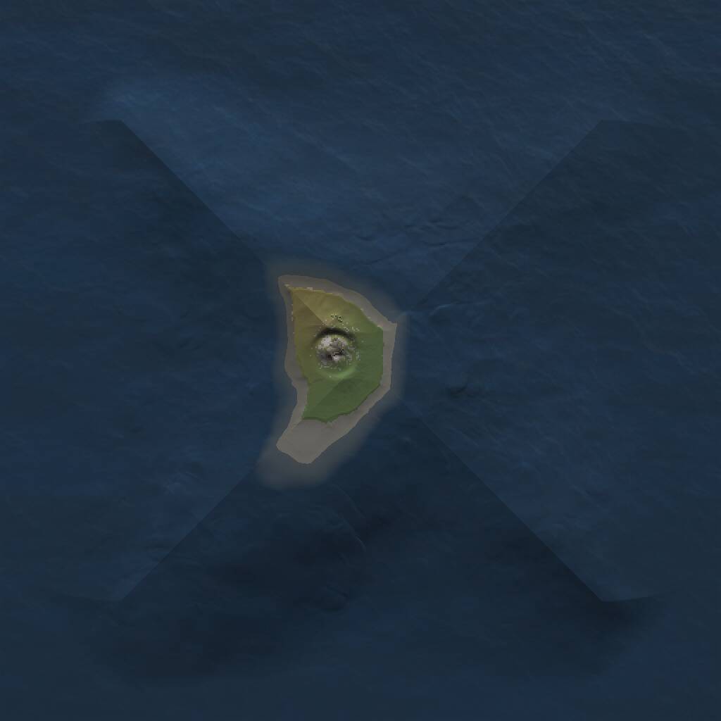 Rust Map: Procedural Map, Size: 1000, Seed: 84294, 1 Monuments