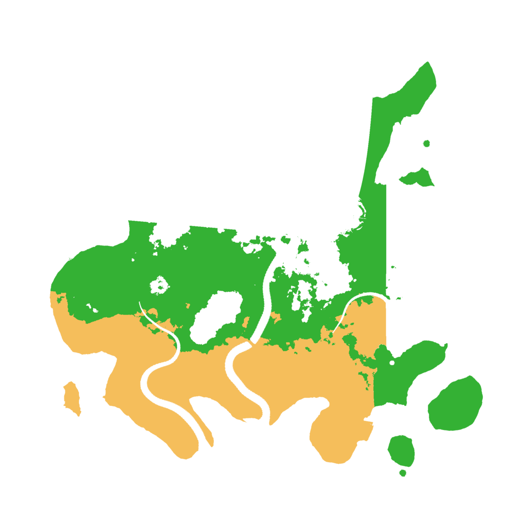 Biome Rust Map: Procedural Map, Size: 3027, Seed: 1234