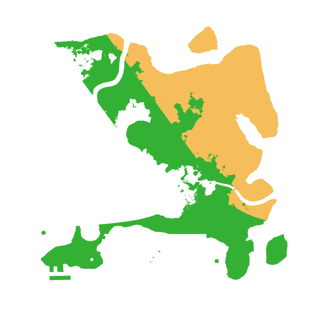 Biome Rust Map: Procedural Map, Size: 3000, Seed: 1502579361