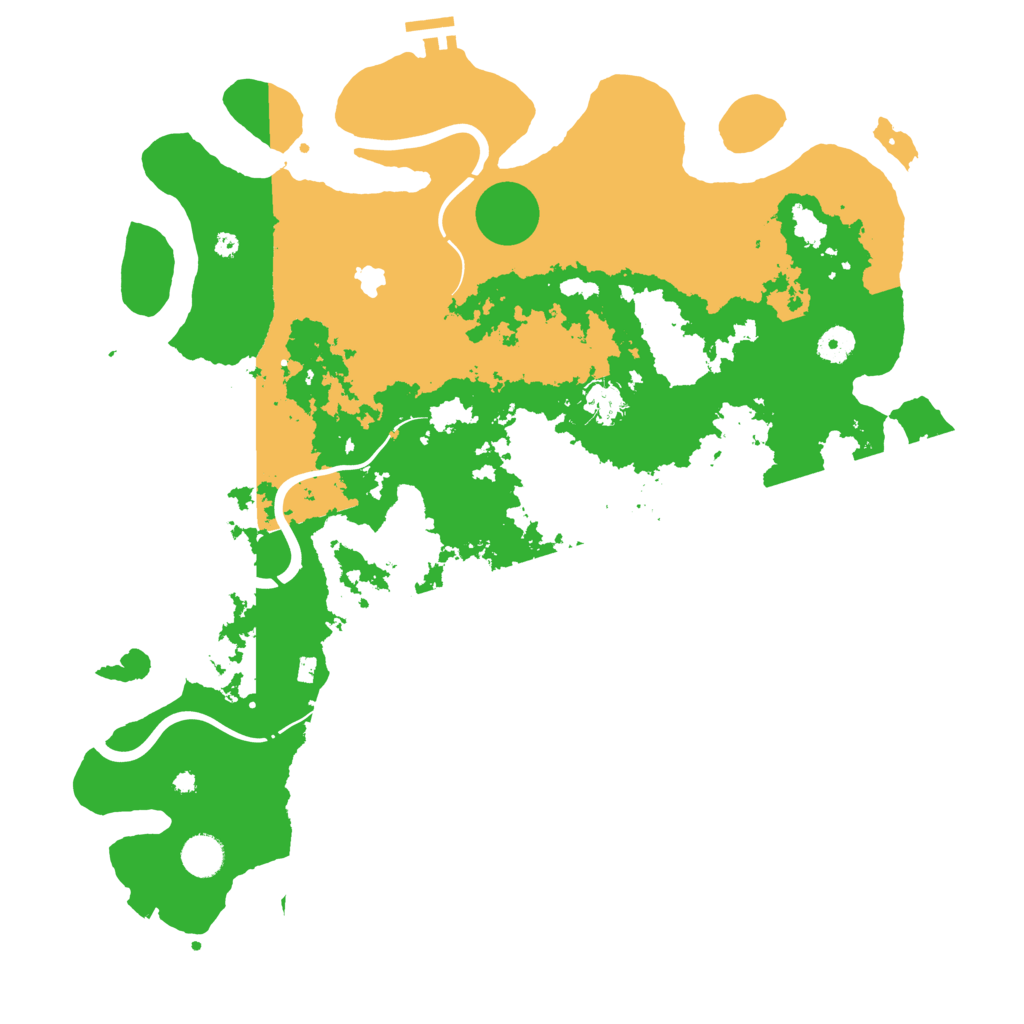 Biome Rust Map: Procedural Map, Size: 4250, Seed: 916076095