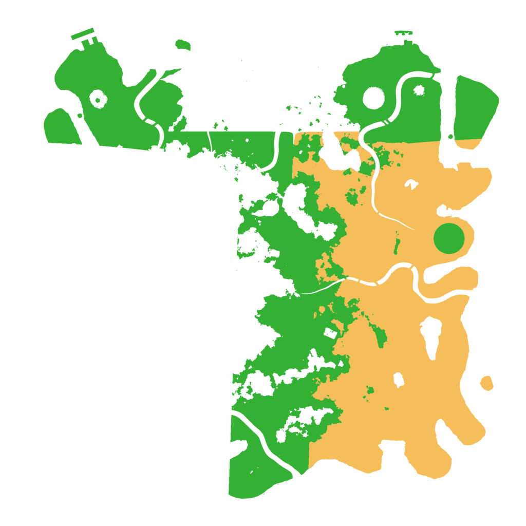 Biome Rust Map: Procedural Map, Size: 4500, Seed: 456789699
