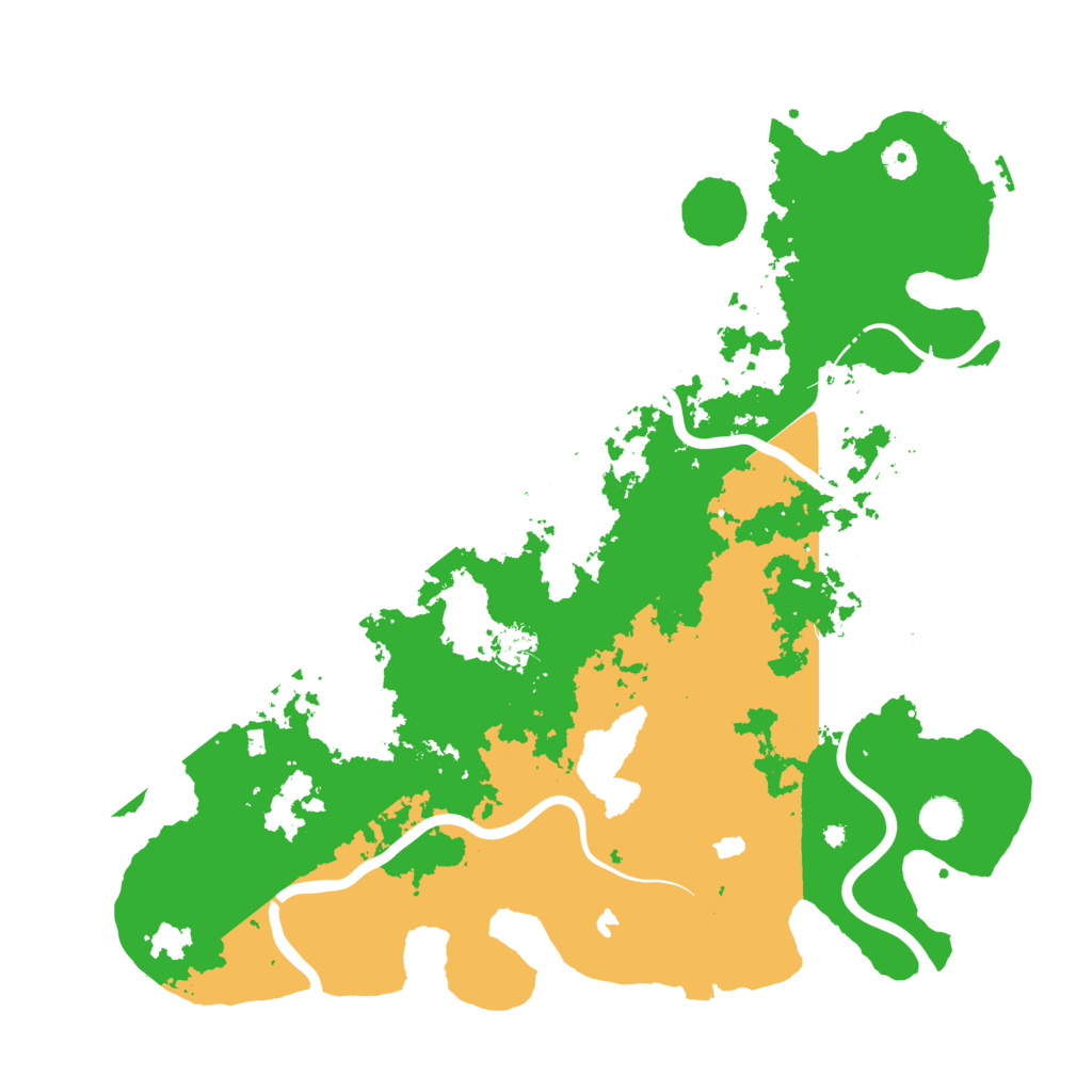 Biome Rust Map: Procedural Map, Size: 4500, Seed: 708167757