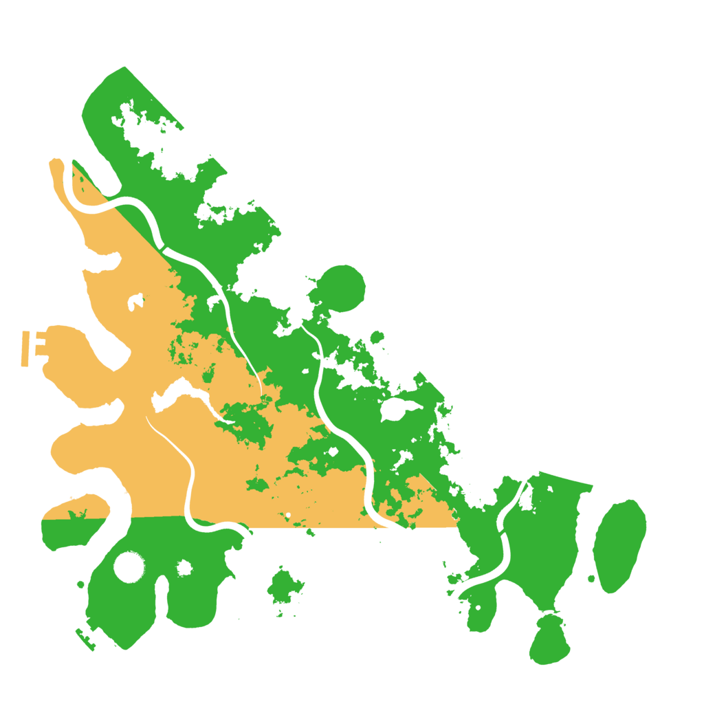 Biome Rust Map: Procedural Map, Size: 4000, Seed: 2111096800