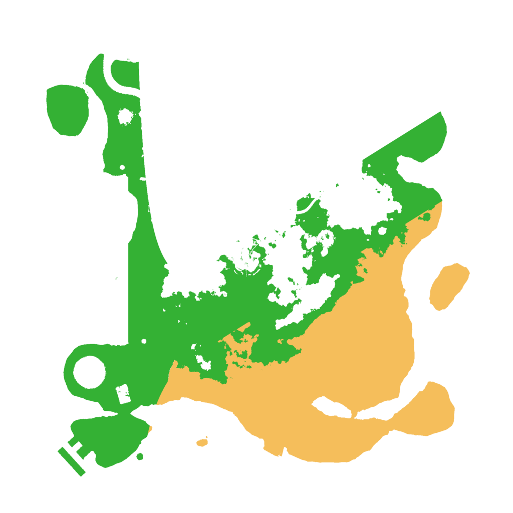 Biome Rust Map: Procedural Map, Size: 3000, Seed: 728434530