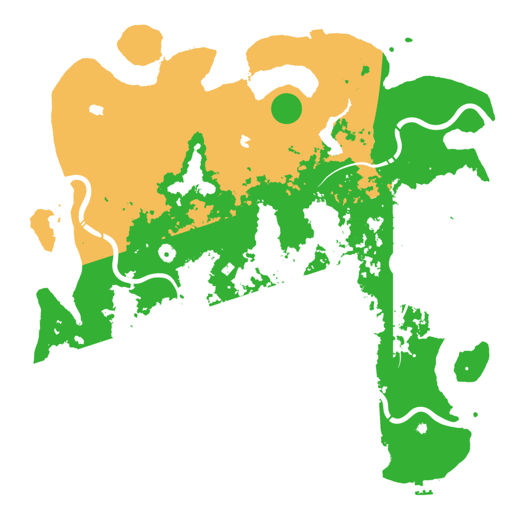 Biome Rust Map: Procedural Map, Size: 4500, Seed: 1620910160
