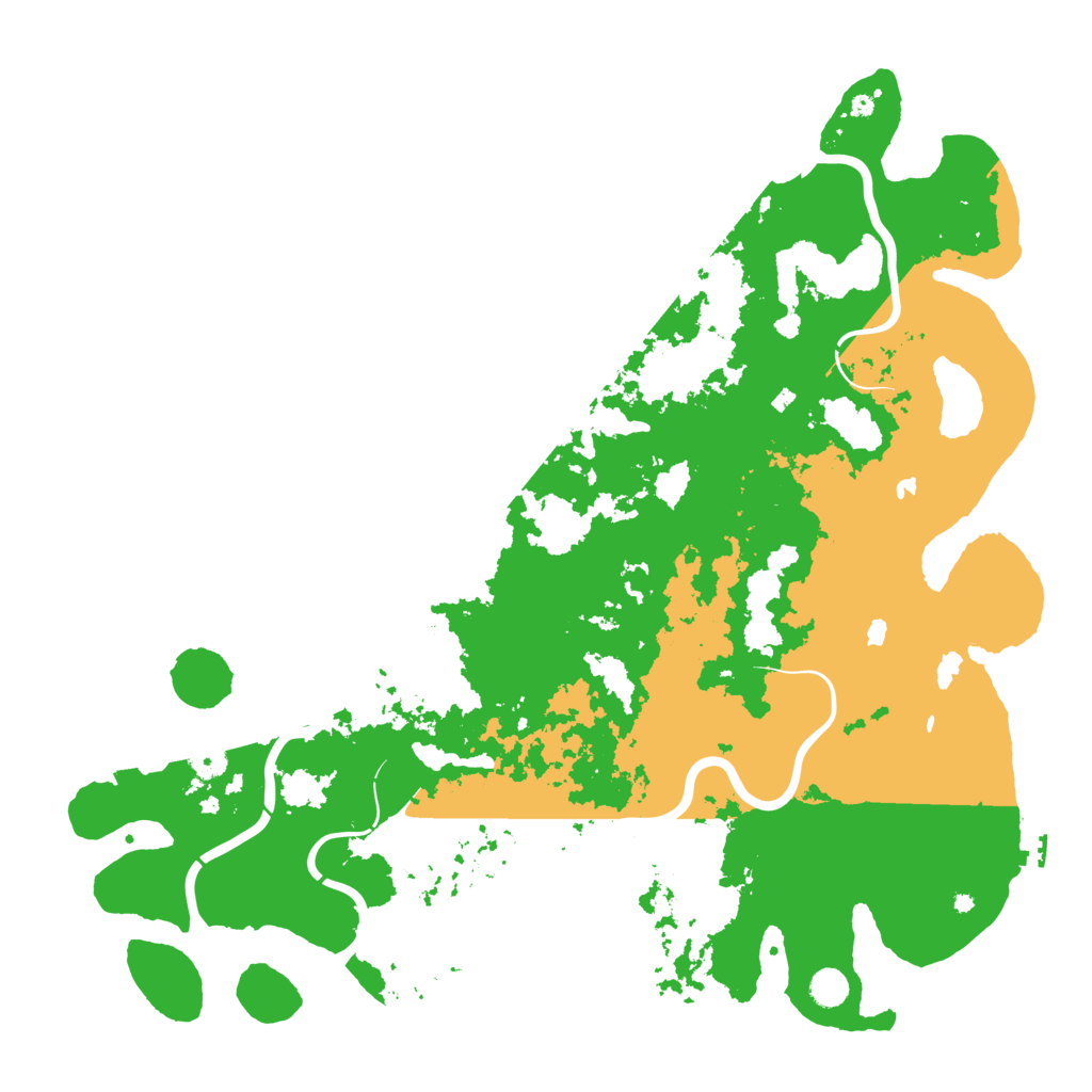 Biome Rust Map: Procedural Map, Size: 5000, Seed: 2010145023