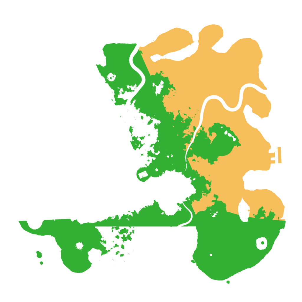 Biome Rust Map: Procedural Map, Size: 3750, Seed: 1619820614