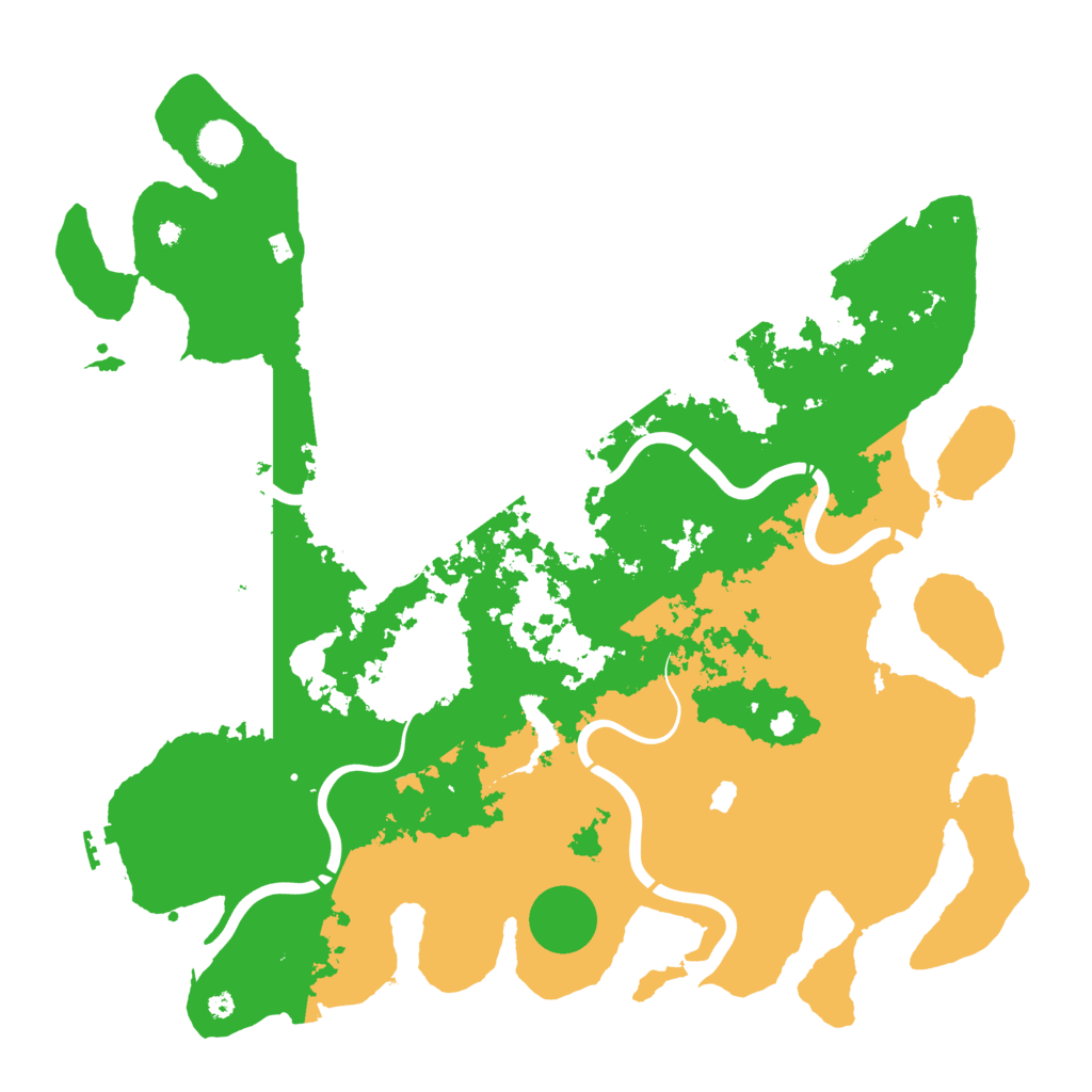 Biome Rust Map: Procedural Map, Size: 4250, Seed: 483443860