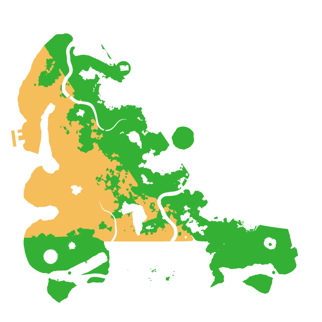 Biome Rust Map: Procedural Map, Size: 4000, Seed: 90657163