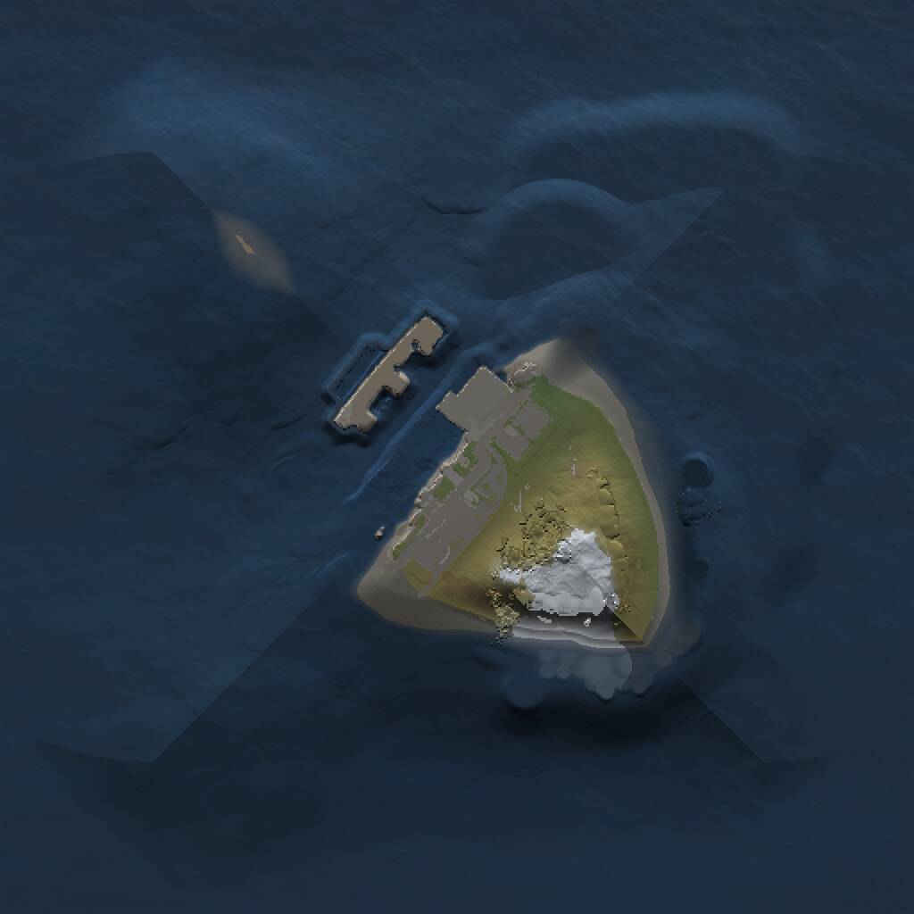 Rust Map: Procedural Map, Size: 1000, Seed: 212527511, 2 Monuments