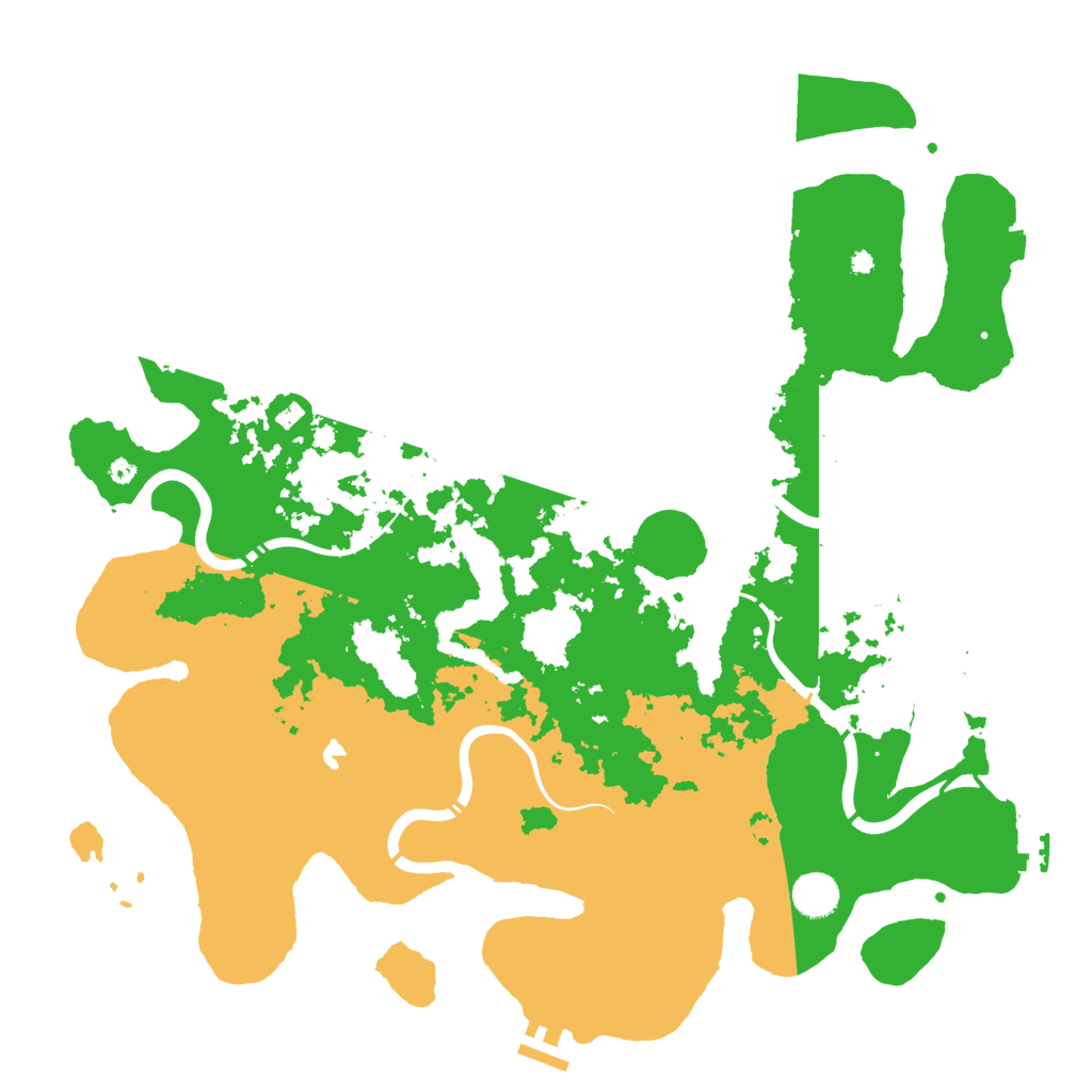 Biome Rust Map: Procedural Map, Size: 4250, Seed: 59443684