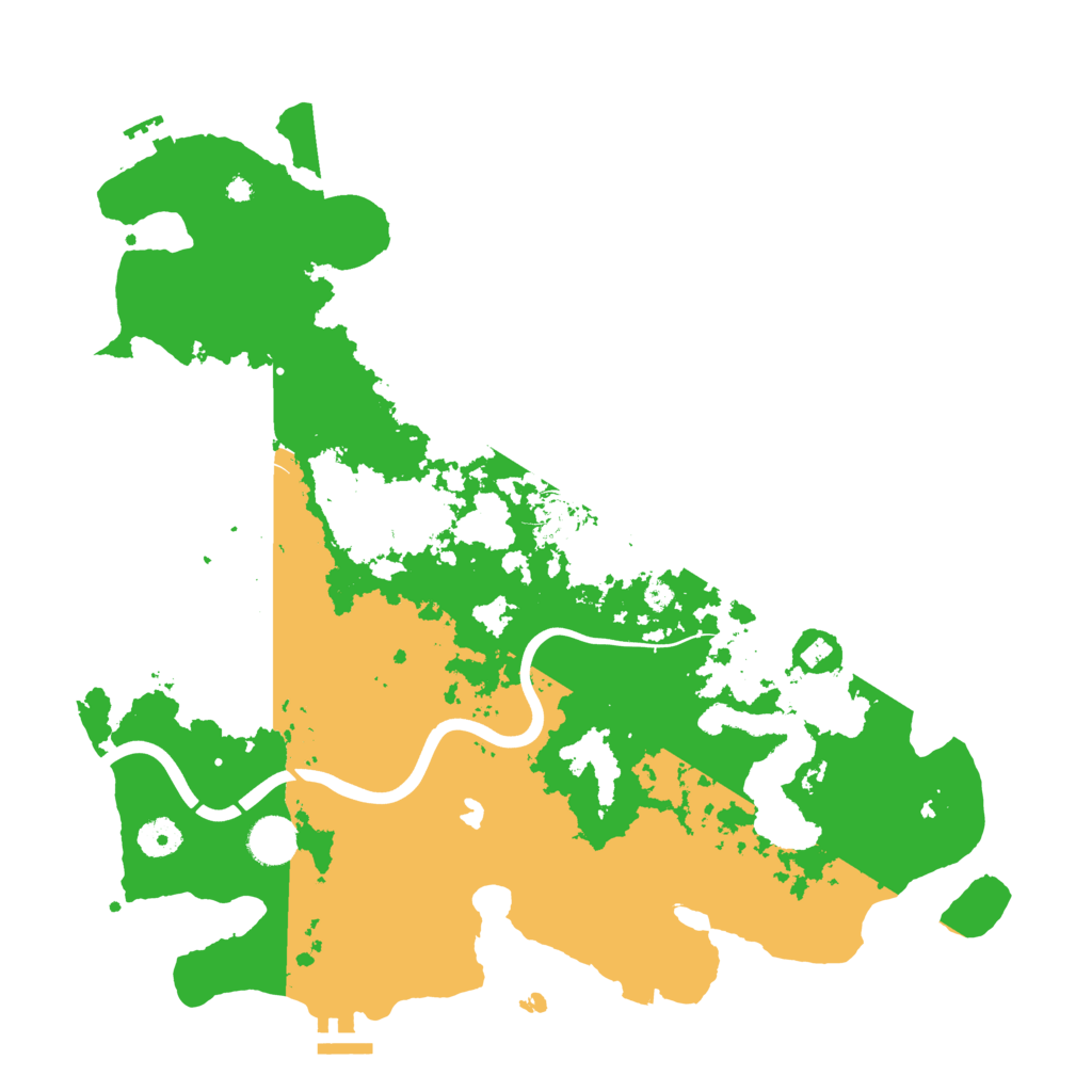 Biome Rust Map: Procedural Map, Size: 4000, Seed: 88082049