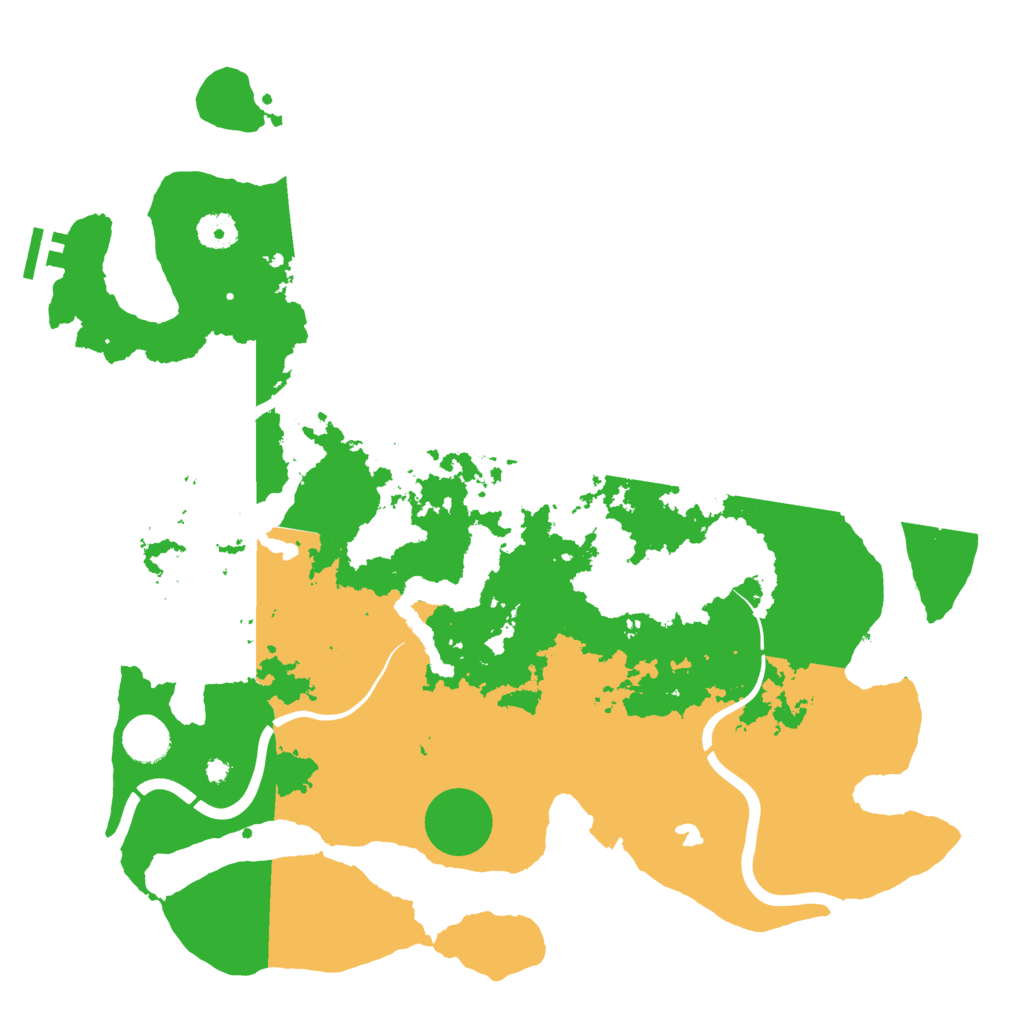 Biome Rust Map: Procedural Map, Size: 4000, Seed: 2005752798