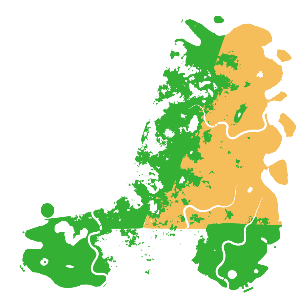 Biome Rust Map: Procedural Map, Size: 6000, Seed: 6947894