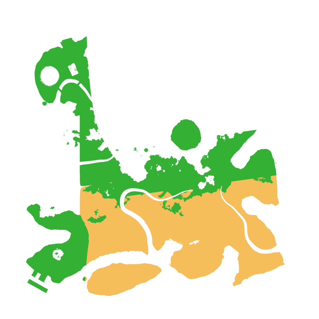 Biome Rust Map: Procedural Map, Size: 3000, Seed: 202606