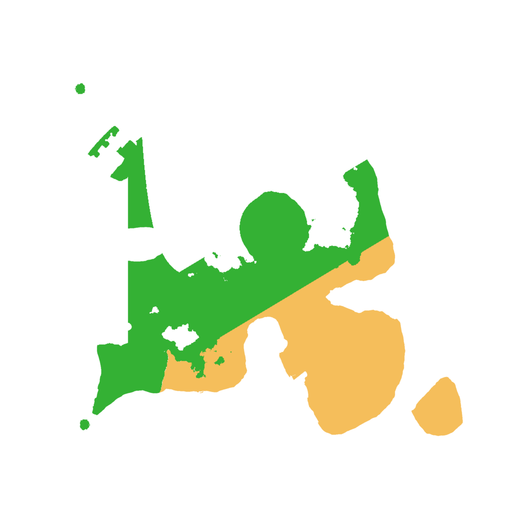 Biome Rust Map: Procedural Map, Size: 2000, Seed: 622836511